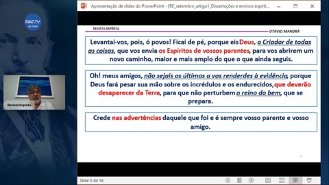 # 222 REVISTA ESPÍRITA - - UM ESPÍRITO ISRAELITA A SEUS CORRELIGIONÁRIOS" com Otávio Mandrá