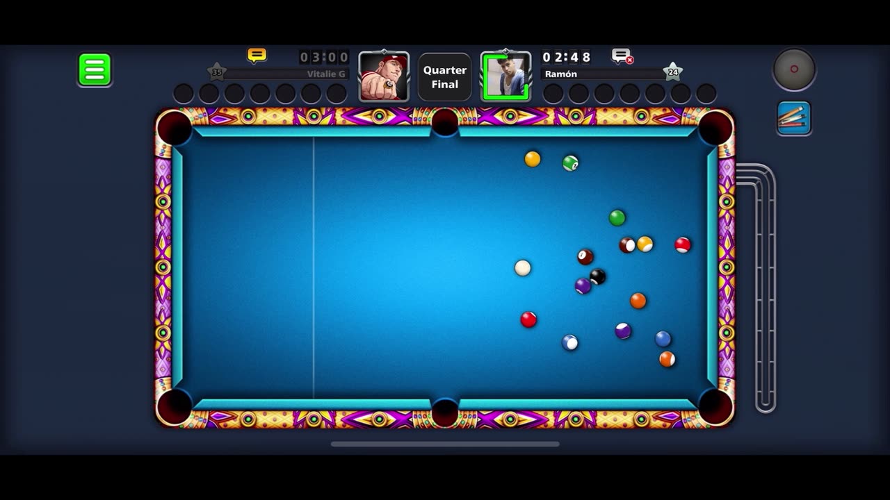 I haven't had any luck at the game all night very bad