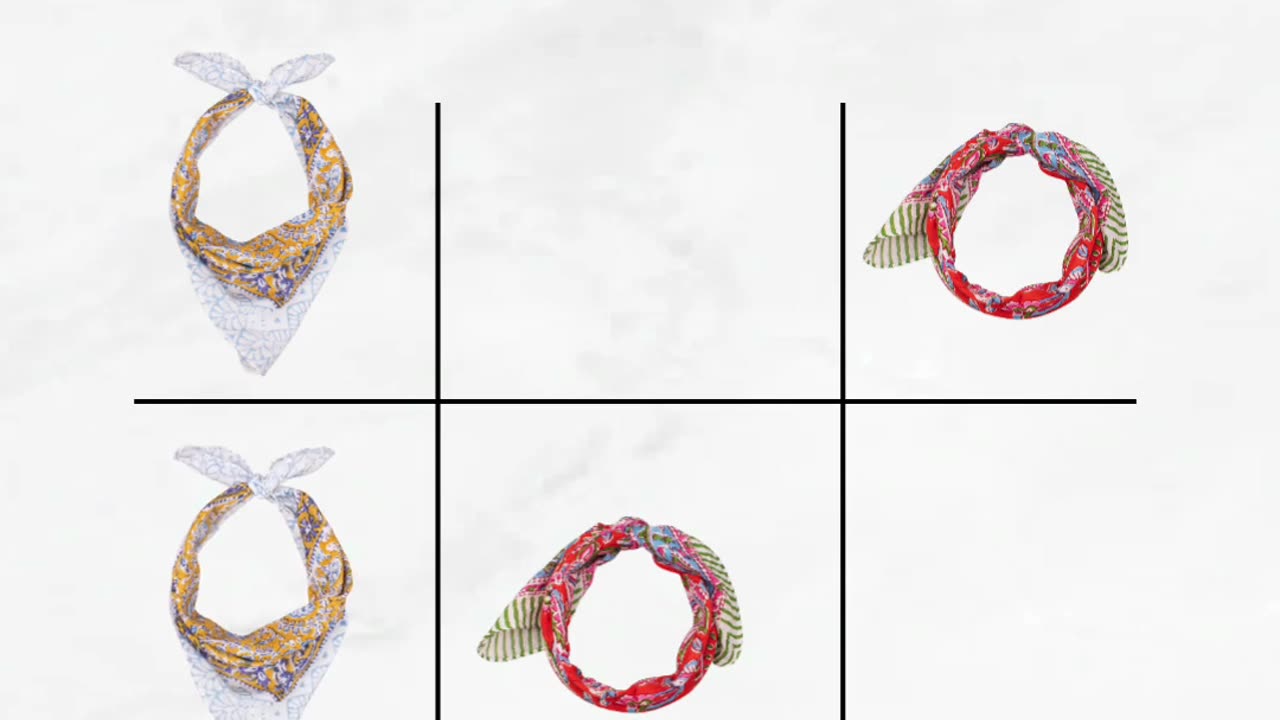 Tie It, Twist It, Style It – Headband Cotton Bandanas!