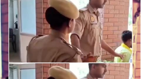 Ghazipur Row: Female Constable Assaults Rajbhar Party Workers, Uses Abusive Language