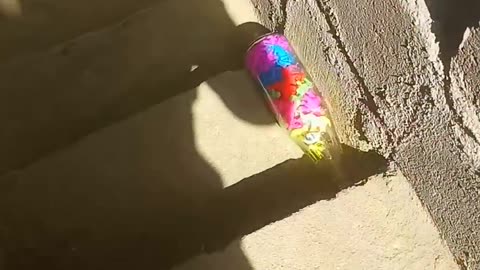 Best satisfying asmr breaking glass bottles on stairs #breaking glass bottles #satisfying #asmr