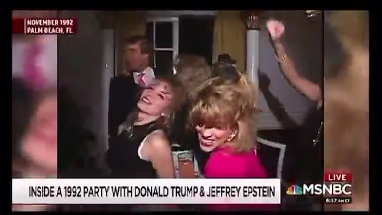 In 1992 Trump partied with Jeffrey Epstein. Just gonna leave this here: