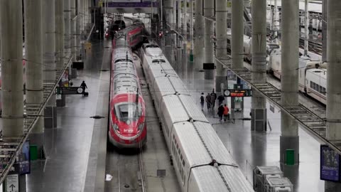 Copper cable theft leaves train passengers stranded in Spain