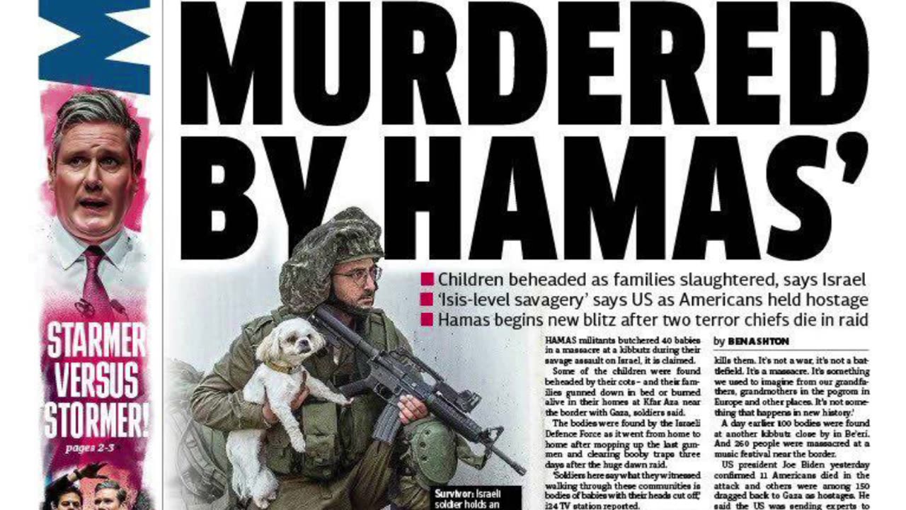 Gaza Oct 7 to 13 The Genocide