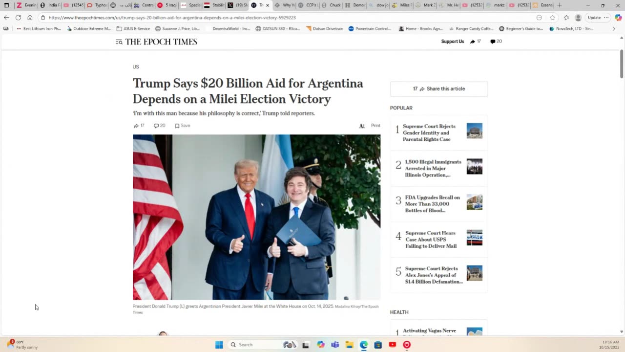 Coffee with MarkZ, joined by Andy Schectman.