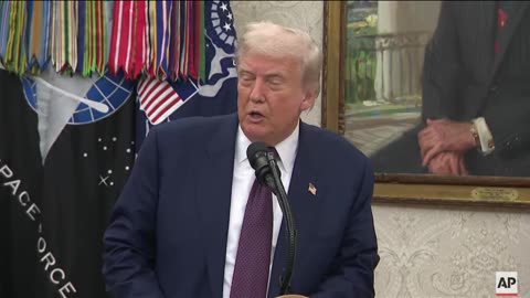 Trump speaks on Apple planning to invest $100 billion more in the US
