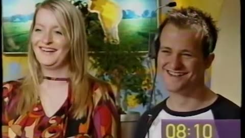 The Big Breakfast - 2nd Nov 2000 Paper Review - Richard Bacon and Tania Strecker