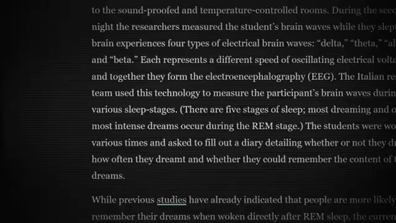 Sleep Entry The CIA Program Almost No One Knows Exists