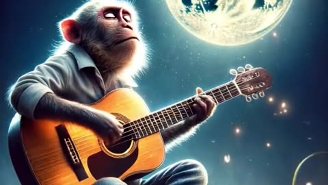 Guitar on the moon #ai #fyp #musica #instrumental #intertainment #gui...