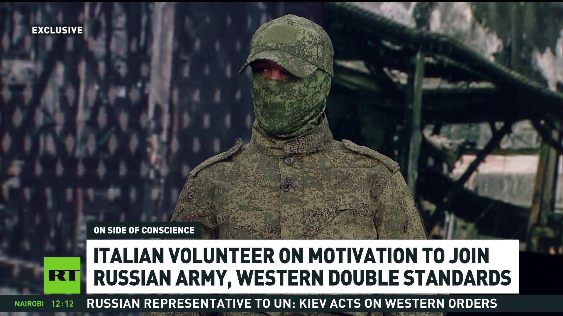 I dont understand what values foreign fighters for Ukraine are defending – Italian volunteer