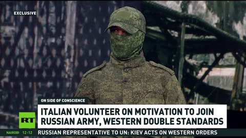 'I don't understand what values foreign fighters for Ukraine are defending' – Italian volunteer