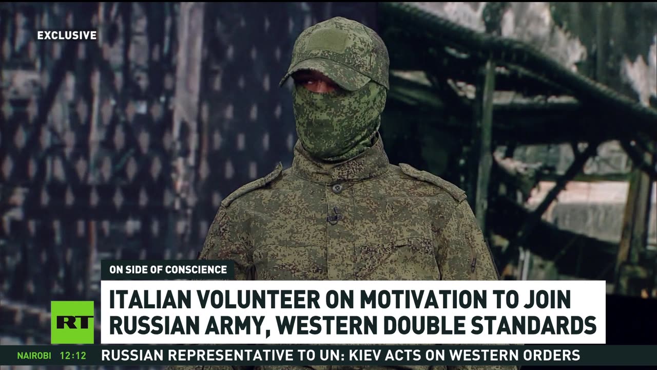 'I don't understand what values foreign fighters for Ukraine are defending' – Italian volunteer