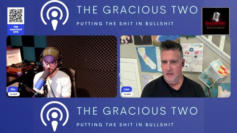 The Gracious Two - LIVE Show 112 - After JRo’s Car Crash!