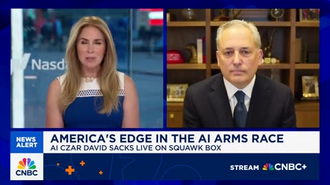 Watch the entire White House AI czar David Sacks interview on CNBC.