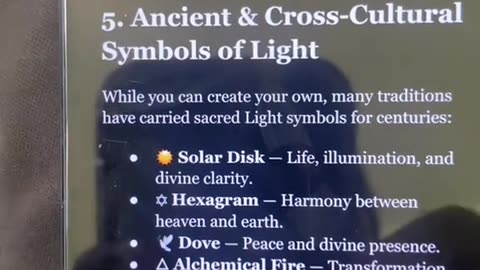 Chapter 9 - Scared Writings, Sigils and Symbols of LIGHT.