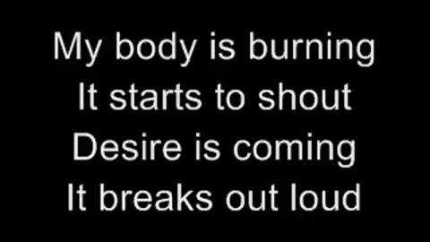Scorpions - Rock You Like A Hurricane(with lyrics)