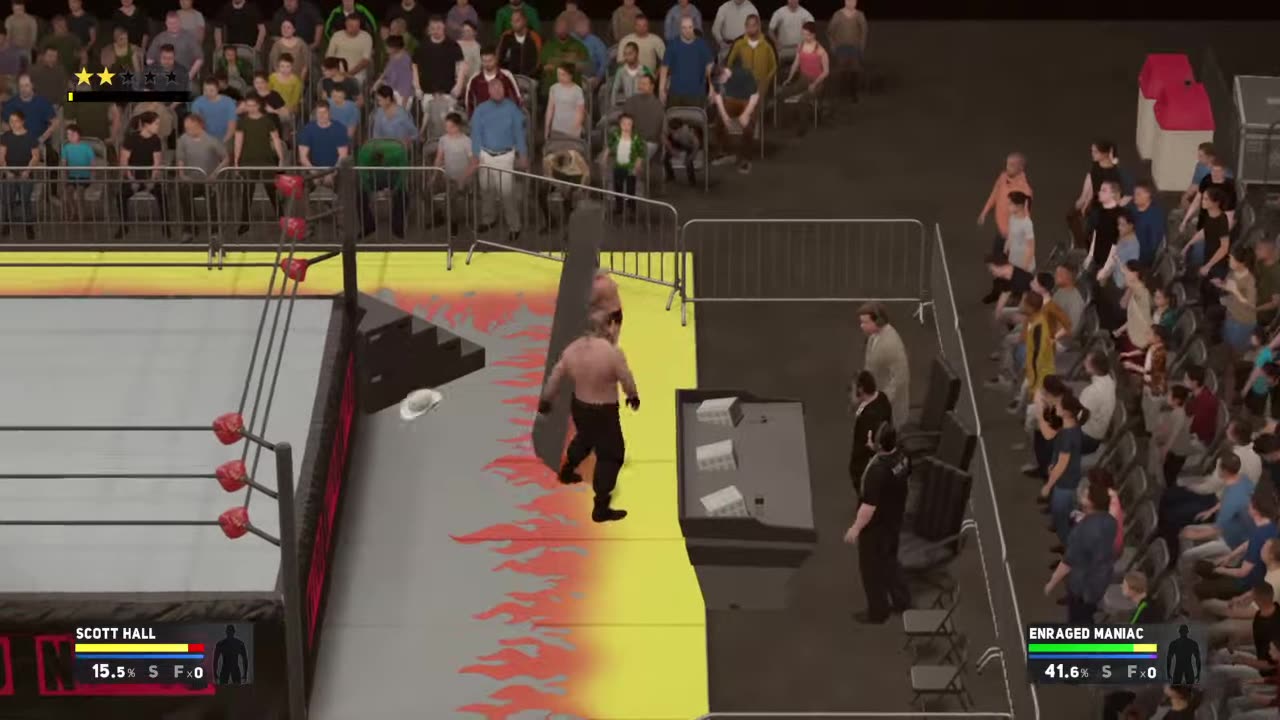Enraged Maniac vs Scott Hall