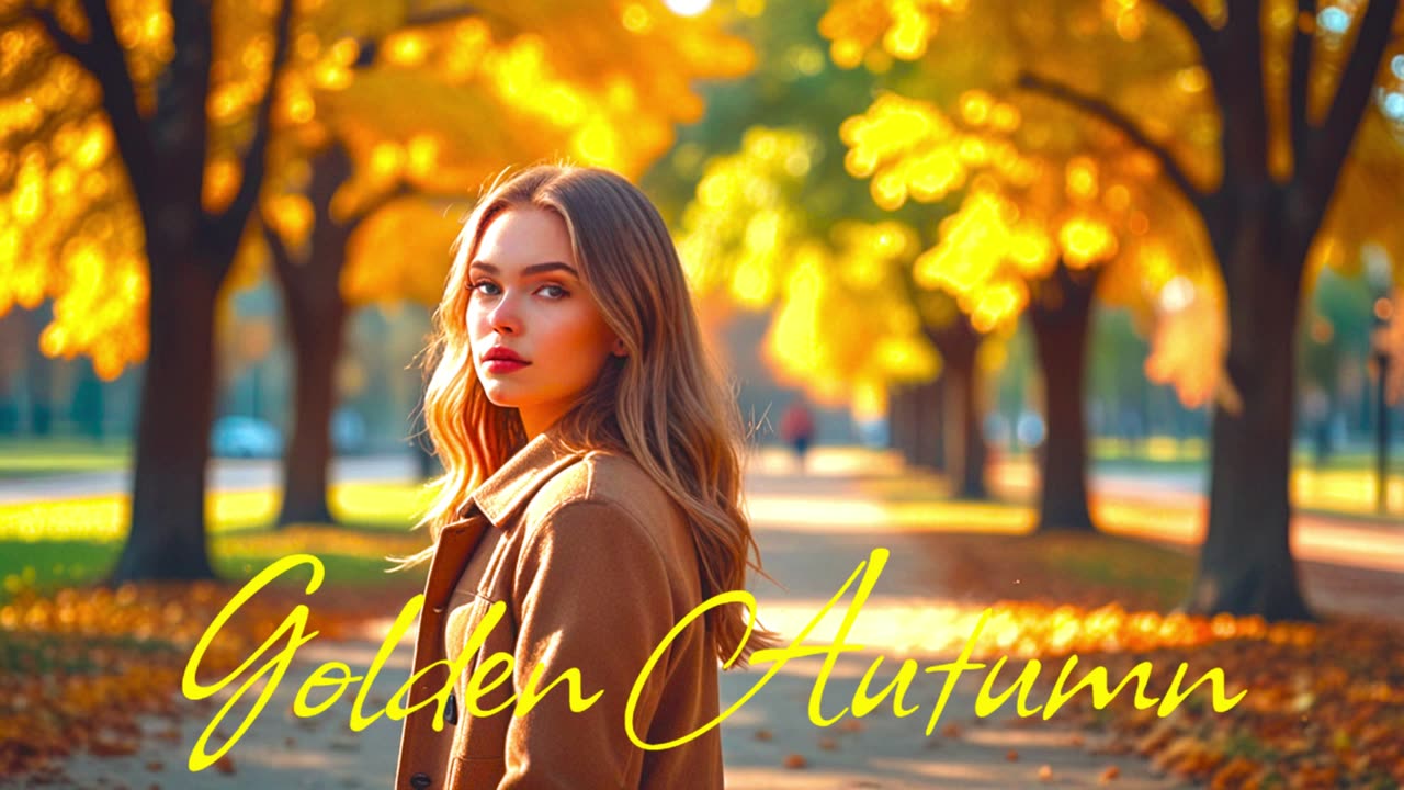 Electronic music. Song Golden Autumn..mp4
