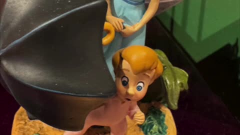 Disney Parks John Michael and Wendy Peter Pan Figurine Ornament #shorts