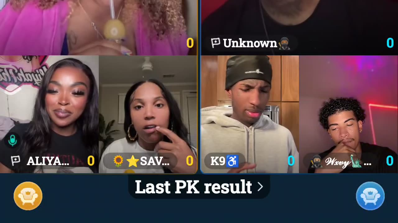 FAME + LIYAH + UNKNOWN + SAVANNA + RATED R + WAVEY LETS WATCH TO SEE WHO FELL ASLEEP ON LIVE