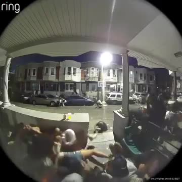 Three people were killed injured when individuals exchanged gunfire in Philadelphia, PA