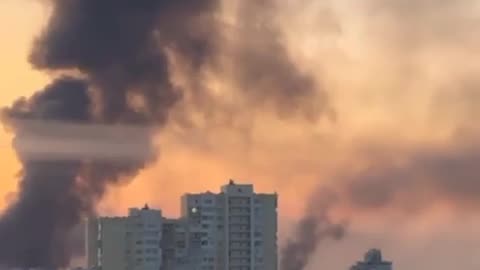 🚁🔥 Ukraine Russia War | Drone Attack Strikes Kiev in the Morning | RCF