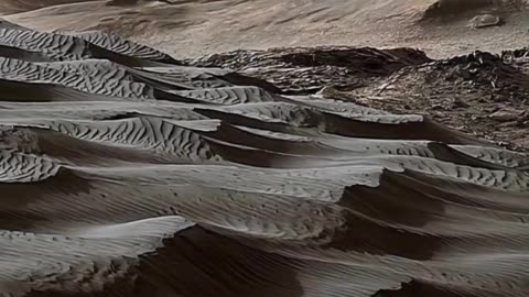 Namib Desert's Artistic Dunes 🎨