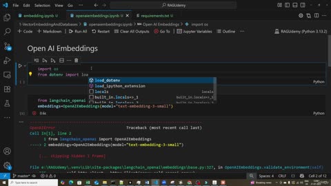 22KN - Getting Started With OPENAI Embeddings