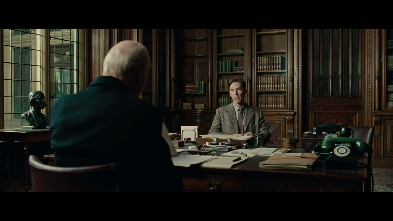 The Imitation Game (2014) | Job interview scene