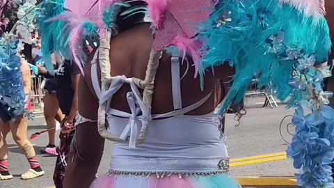 Queer people at the 58th Annual New York Carnival Parade.
