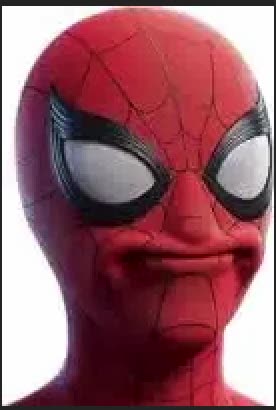Spider-man is very disappointed in you.