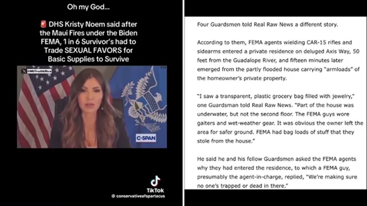 The PERVS of Maui fires ..