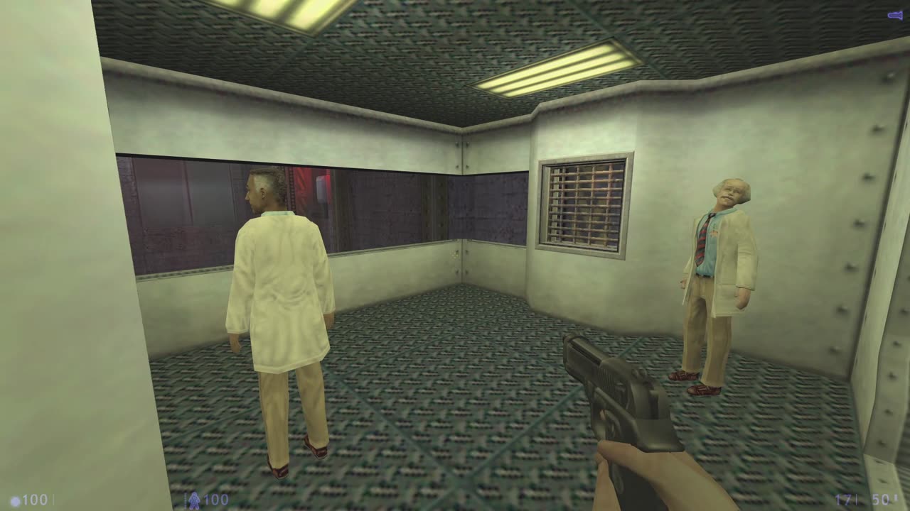 Half-life Blue Shift Part 1