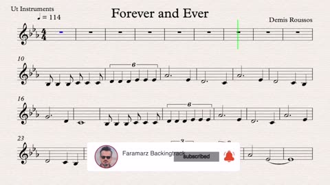 Forever and Ever - Demis Roussos | Play along for Ut Instruments