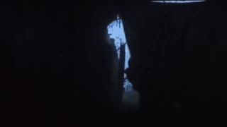 Ukrainian Soldier Firing On Russian Infantry from Outside Dugout