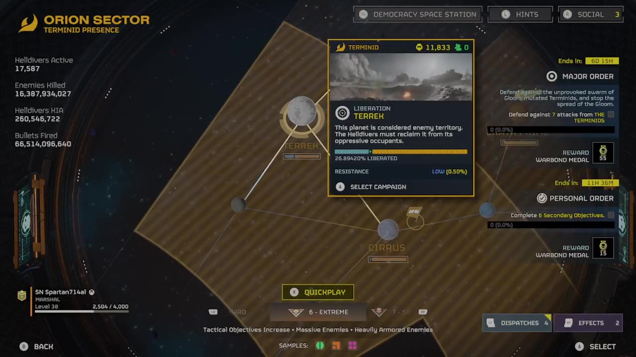 Helldivers 2 War Update 09/09/25