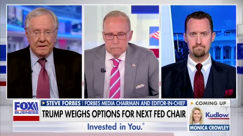 'How About That?': Steve Forbes Tells Fed To Zip It On Tariffs, Focus On Stabilizing Dollar