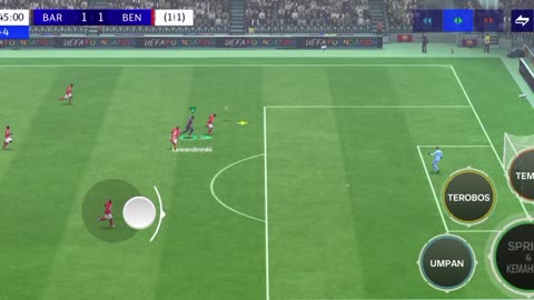 Game Barcelona vs Benfica leg 2 part2