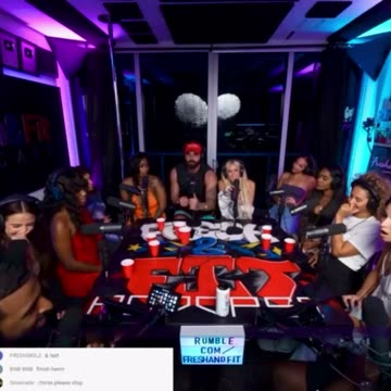 Jon Zherka saying what needs to be said in a funny way to HellBound Girls (2023 Zherka on F&F)