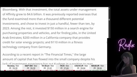 Radix Varum:; Jared Kushner Gaza Displacement Plan Connections in The White House