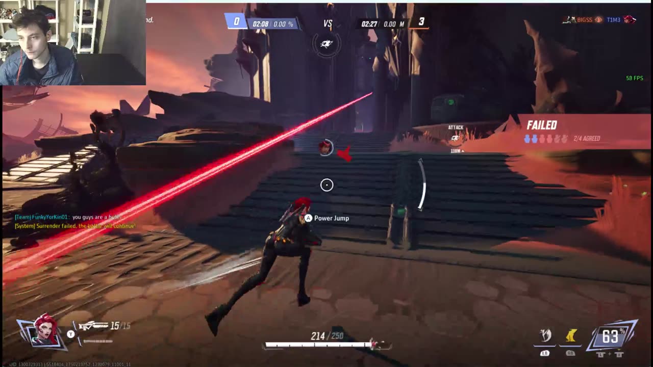 Marvel Rivals Online Competitive Match #248 Part #2 On The PC While Playing As Black Widow