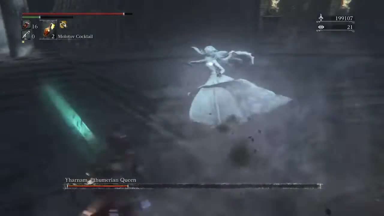 Bloodborne Yharnam, Pthumerian Queen Boss Fight