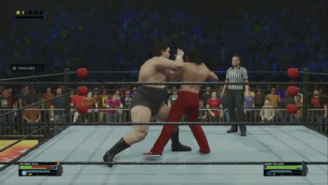 wwe 2k25 227 universe Great Muta VS Andre The Giant