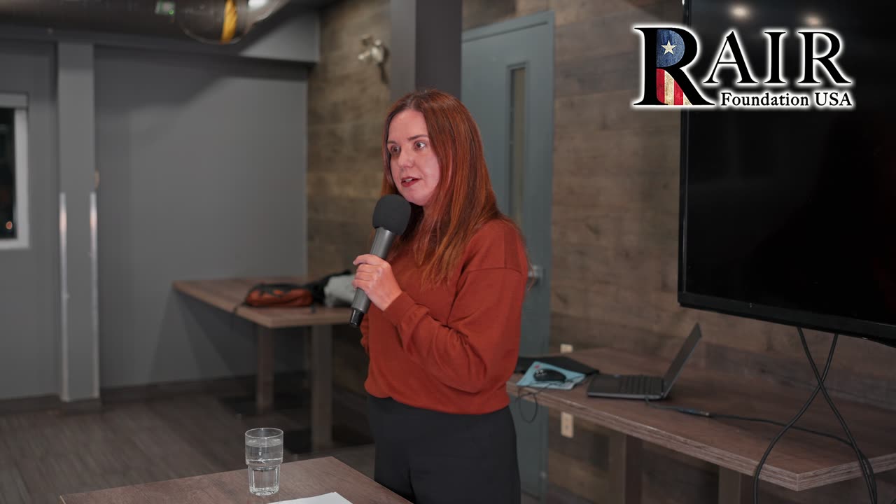 Mia Hughes main talk on the Trans-scam Oct 17 2025