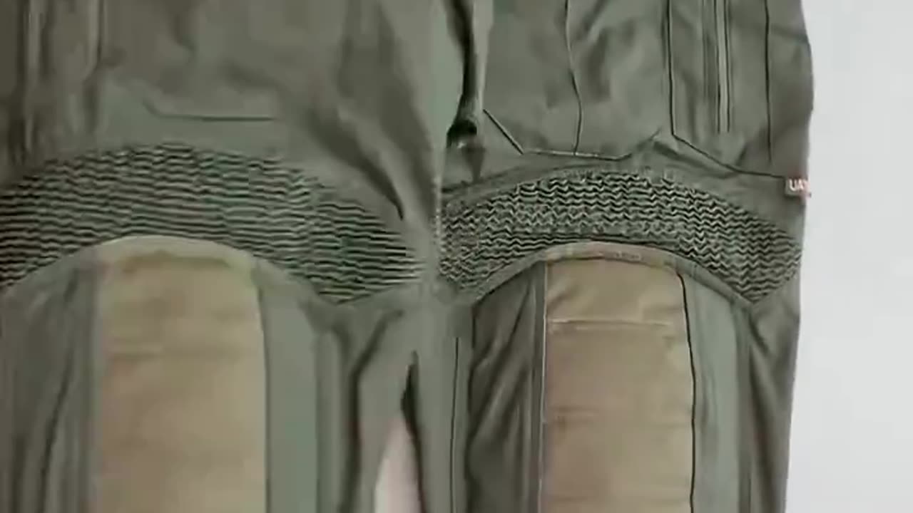 Functional tactical pants with multiple pockets and reinforced knees