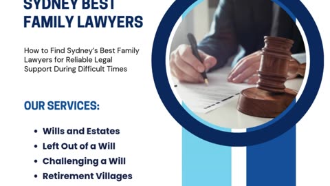 How to Find Sydney’s Best Family Lawyers for Reliable Legal Support During Difficult Times