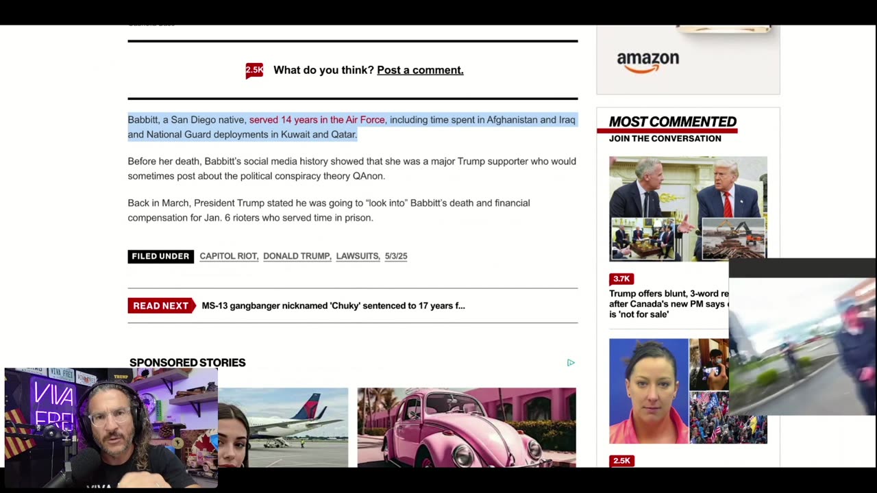 Settlement Reached in Ashli Babbitt $30 Million Wrongful Death Suit While Her Killer Raised $164,000