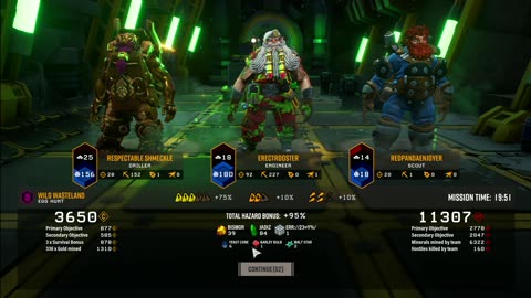 Deep rock galactic, what a completion looks like