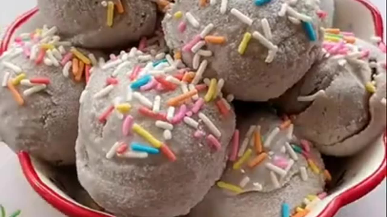 🧊🍪 Oreo Sprinkle Ice Cream Balls Recipe! | No Machine | Easy & Fun Dessert 🎉🍦