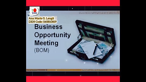 DXN International Business Opportunity: Presentation Video